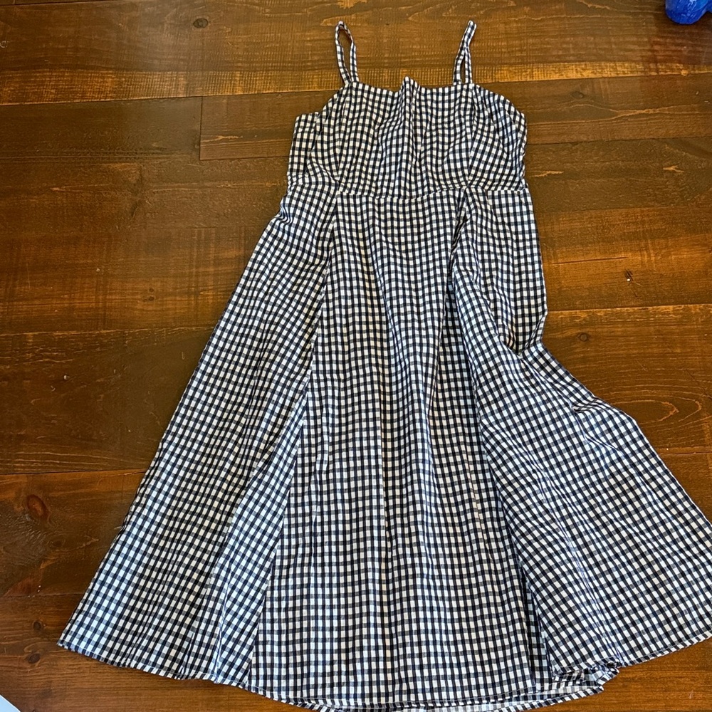 Gap gingham dress